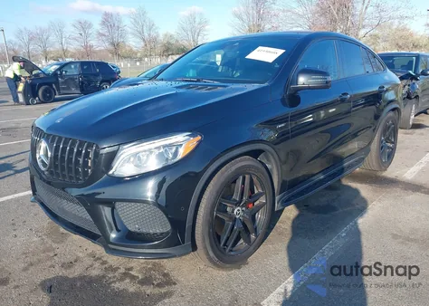 2016 Mercedes-Benz Gle 450 Amg Coupe 4Matic из США, поврежденный, VIN 4JGED6EB9GA026538